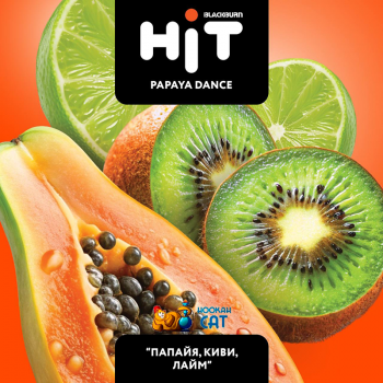 Заказать кальянный табак BlackBurn HIT Papaya Dance (БлэкБерн Хит Папайя Киви Лайм) 30г онлайн с доставкой всей России - фото 1